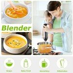 Bonsenkitchen 4-in-1 Immersion Blender with 20 Speeds