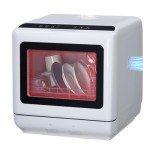GarveeTech Compact Portable Countertop Dishwasher