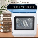 GarveeTech Compact Portable Countertop Dishwasher