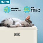 WANAI 3.5 Cu.ft Retro Mini Fridge & Freezer