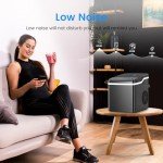 Countertop Ice Maker, 26.5lbs/24H, Self-Cleaning