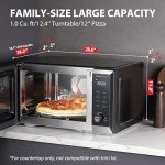 TOSHIBA 1.0 Cu.Ft Countertop Microwave Air Fryer