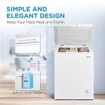Midea 5.0 Cu. Ft. White Chest Freezer