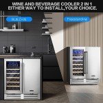 BODEGA 30-Inch Dual Zone Wine & Beverage Cooler