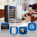 BODEGA 30-Inch Dual Zone Wine & Beverage Cooler