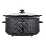 West Bend 6-Quart Manual Slow Cooker - Black