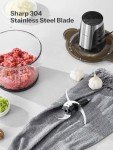 Reemix 12-Cup Food Processor with Dual Bowls
