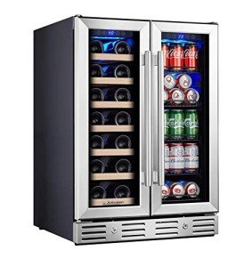 Kalamera Dual Zone Wine and Beverage Refrigerator