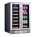 Kalamera Dual Zone Wine and Beverage Refrigerator