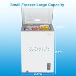 Midea 3.5 Cu.ft Convertible Chest Freezer - White