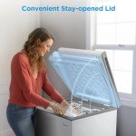 Midea 3.5 Cu.ft Convertible Chest Freezer - White