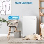 Midea 3.5 Cu.ft Convertible Chest Freezer - White