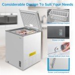 Midea 3.5 Cu.ft Convertible Chest Freezer - White