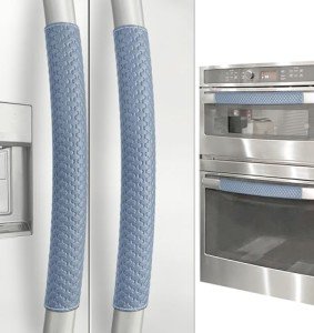 Navy Blue Refrigerator Door Handle Covers - 4 Pack