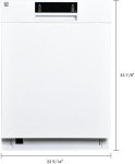 Kenmore 24" Stainless Steel Smart Dishwasher