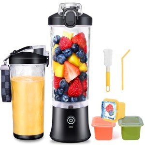 YIUOKAEI 21oz Portable USB Blender for Smoothies