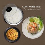 Elite Gourmet 6-Cup Electric Rice Cooker - Black