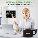 NutriChef 1.6 QT Portable Electric Rice Cooker