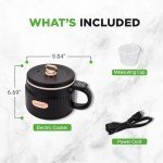 NutriChef 1.6 QT Portable Electric Rice Cooker