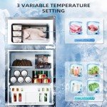 Antarctic Star 3.2 Cu.Ft. Mini Refrigerator with Freezer