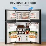 Antarctic Star 3.2 Cu.Ft. Mini Refrigerator with Freezer