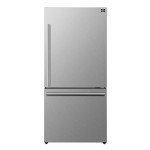 Forno 31" Milano Bottom Freezer Espresso Refrigerator