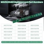 GE Dishwasher Control Board and User Interface
