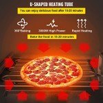 14" Double Deck Countertop Pizza Oven - 110V