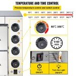 14" Double Deck Countertop Pizza Oven - 110V