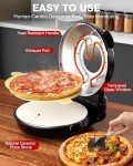 12-Inch Indoor Electric Pizza Oven with Window