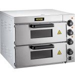 14" Double Deck Countertop Pizza Oven - 110V