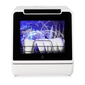 Compact Portable Dishwasher with 5 Washing Programs