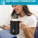 Rommeka Smart Temperature Control Coffee Mug, 12oz