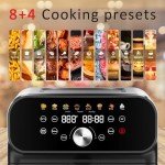 WHUTO 6QT Air Fryer with Digital Touchscreen