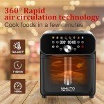 WHUTO 6QT Air Fryer with Digital Touchscreen