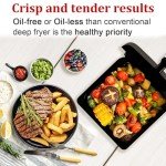 WHUTO 6QT Air Fryer with Digital Touchscreen