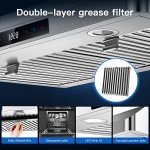 AMZCHEF 30 Inch Under Cabinet Range Hood