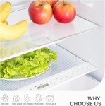 12-Piece Washable Refrigerator Mats and Shelf Liners