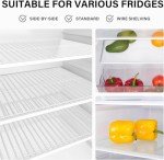12-Piece Washable Refrigerator Mats and Shelf Liners