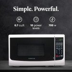 Farberware Retro Microwave Oven with Child Lock