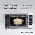 Farberware Retro Microwave Oven with Child Lock