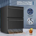 Tylza 24-Inch Under Counter Beverage Fridge