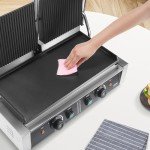 VEVOR 3600W Stainless Steel Panini Grill & Press