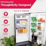 Frigidaire 3.2 Cu ft Black Mini Dorm Fridge