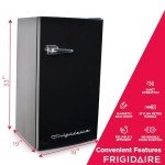 Frigidaire 3.2 Cu ft Black Mini Dorm Fridge