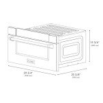 ZLINE 30" Built-In Microwave Drawer - Stainless Steel