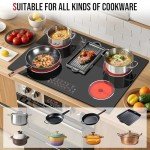 Traenvir 30” Electric Cooktop with 5 Burners