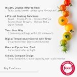 Panasonic FlashXpress Toaster Oven with Baking Tray