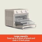 Bella Air Fry Toaster Oven with 7 Cooking Options
