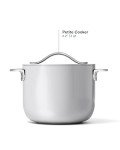 Caraway 2 Qt Petite Cooker - Ceramic Pot - Gray